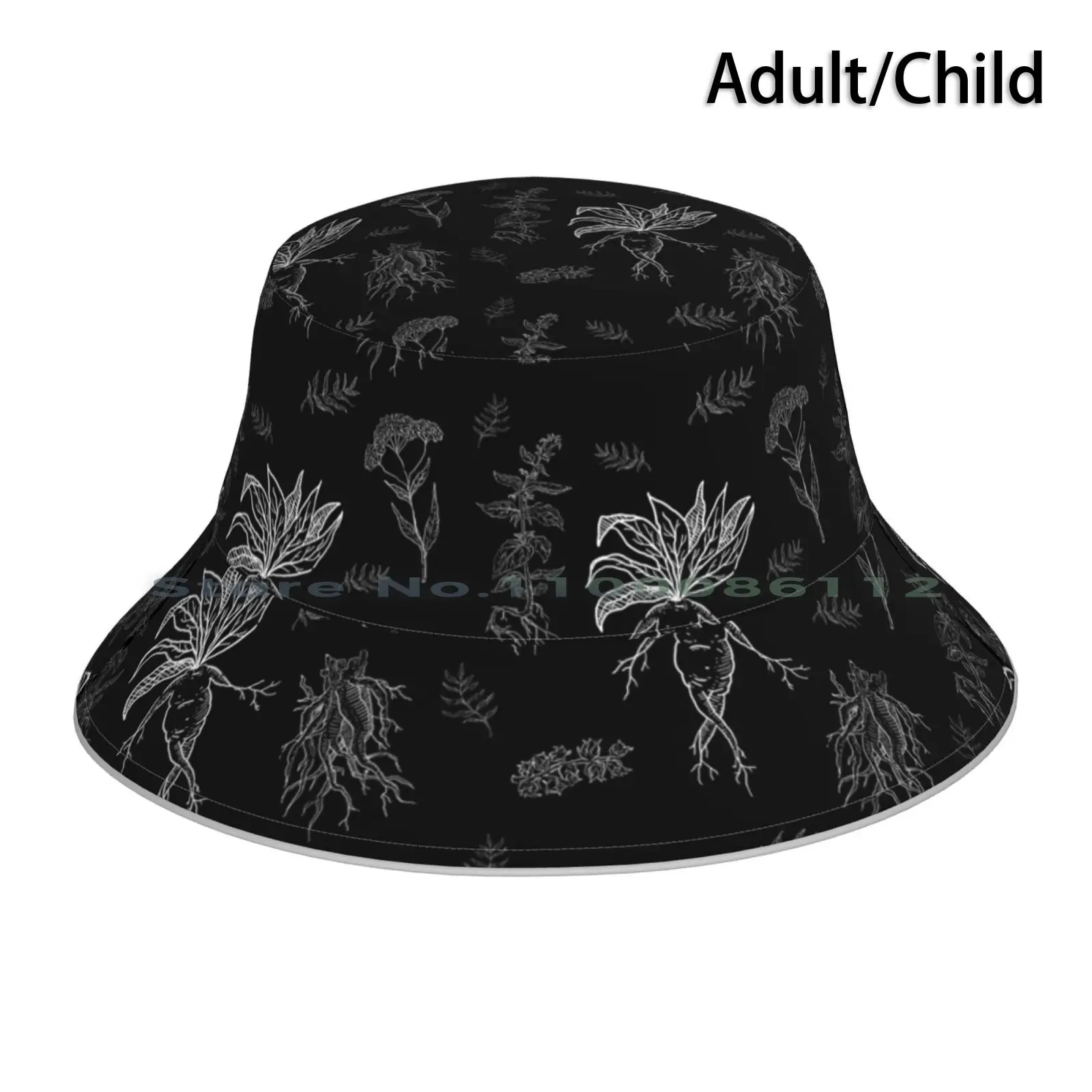 Herbology Kova şapka güneşlikli kep Herbology Otlar Mandrake Sihirli Cadı Bitkiler Bahçe Mandragora Bitki Cadı Bitki Bayan Yeşil Cadı