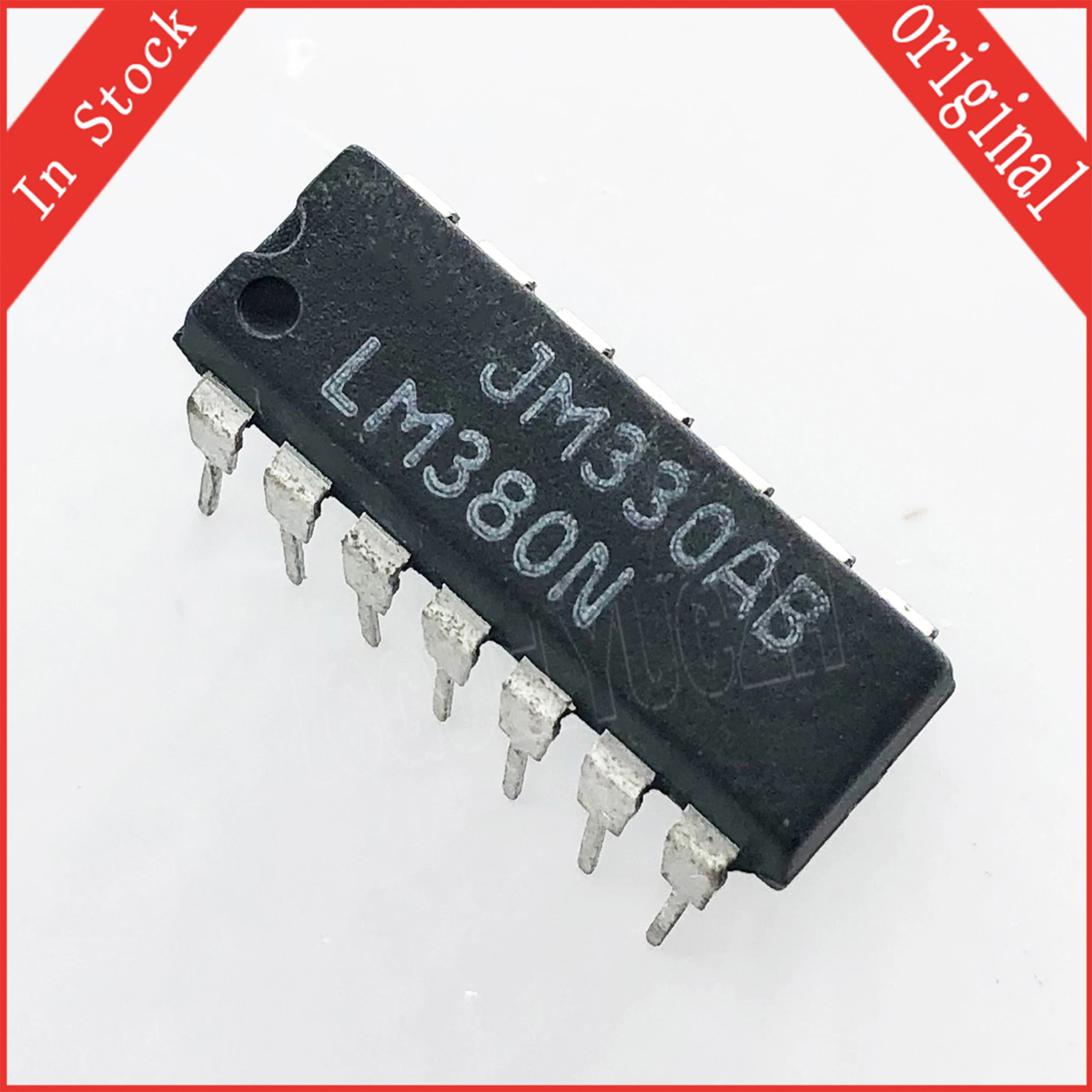 10 adet / grup LM380N LM380 380N DIP DIP - 14 ses amplifikatörü p orijinal