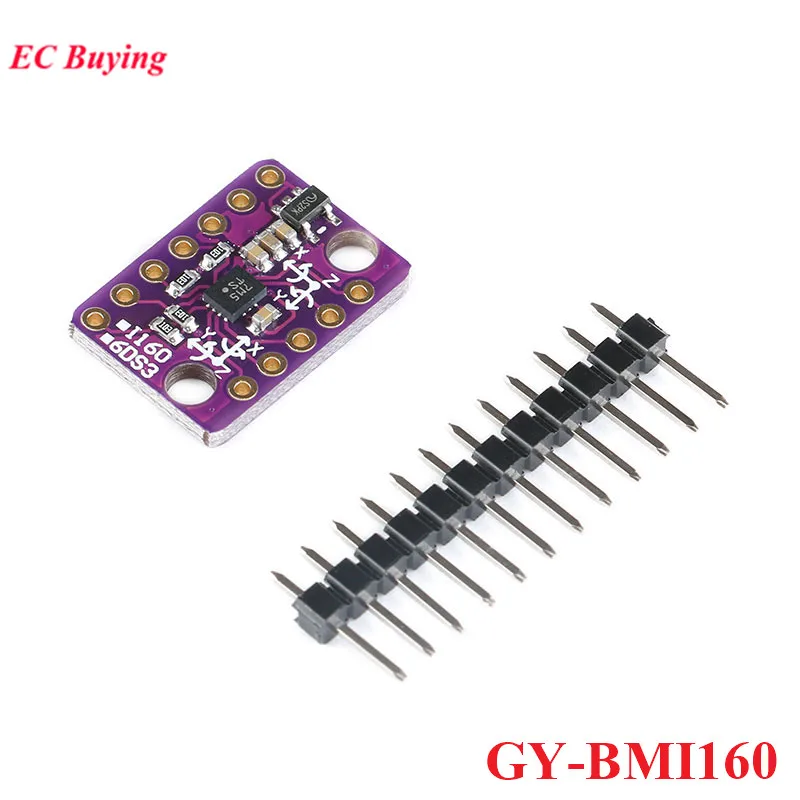 BMI160 GY-BMI160 6DOF 6 eksenli Hız Gyro Yerçekimi İvmeölçer Sensörü Modülü IIC I2C SPI İletişim Protokolü 3-5V