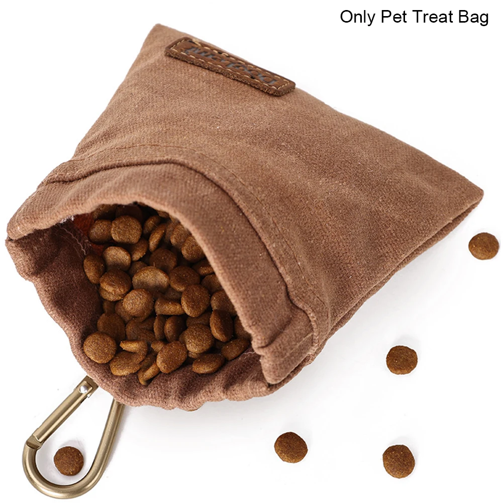 Pet Malzemeleri Taşınabilir Eğitim köpek maması torbası Açık köpek maması torbası Taşır Gıda kaka torbası Kılıfı Köpek Aperatif Depolama Bel Çantası