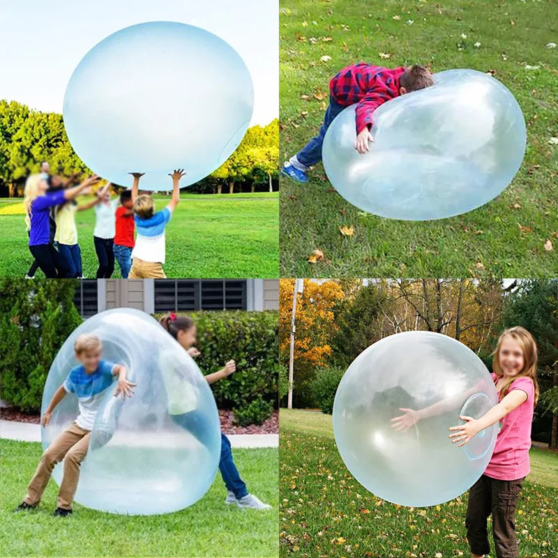 Çocuk Açık Yumuşak Hava Su Dolu Kabarcık Topu Havaya Uçurmak Balon Oyuncak Eğlenceli Parti Oyunu Yaz Hediye Çocuklar için Doğum Günü Partisi iyilik