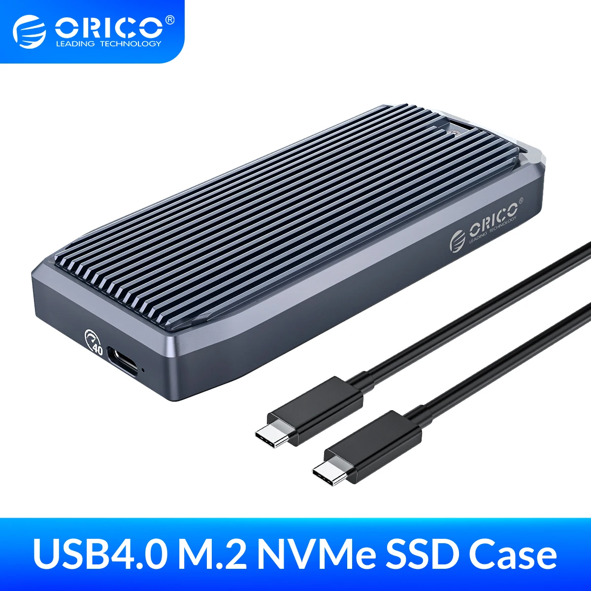 ORICO LSDT M2 SSD Durumda 40Gbps NVME Muhafaza M. 2 USB Tip C 4.0 SSD Adaptörü NVME PCIE M Anahtar SSD Disk Kutusu M. 2 SSD Durumda