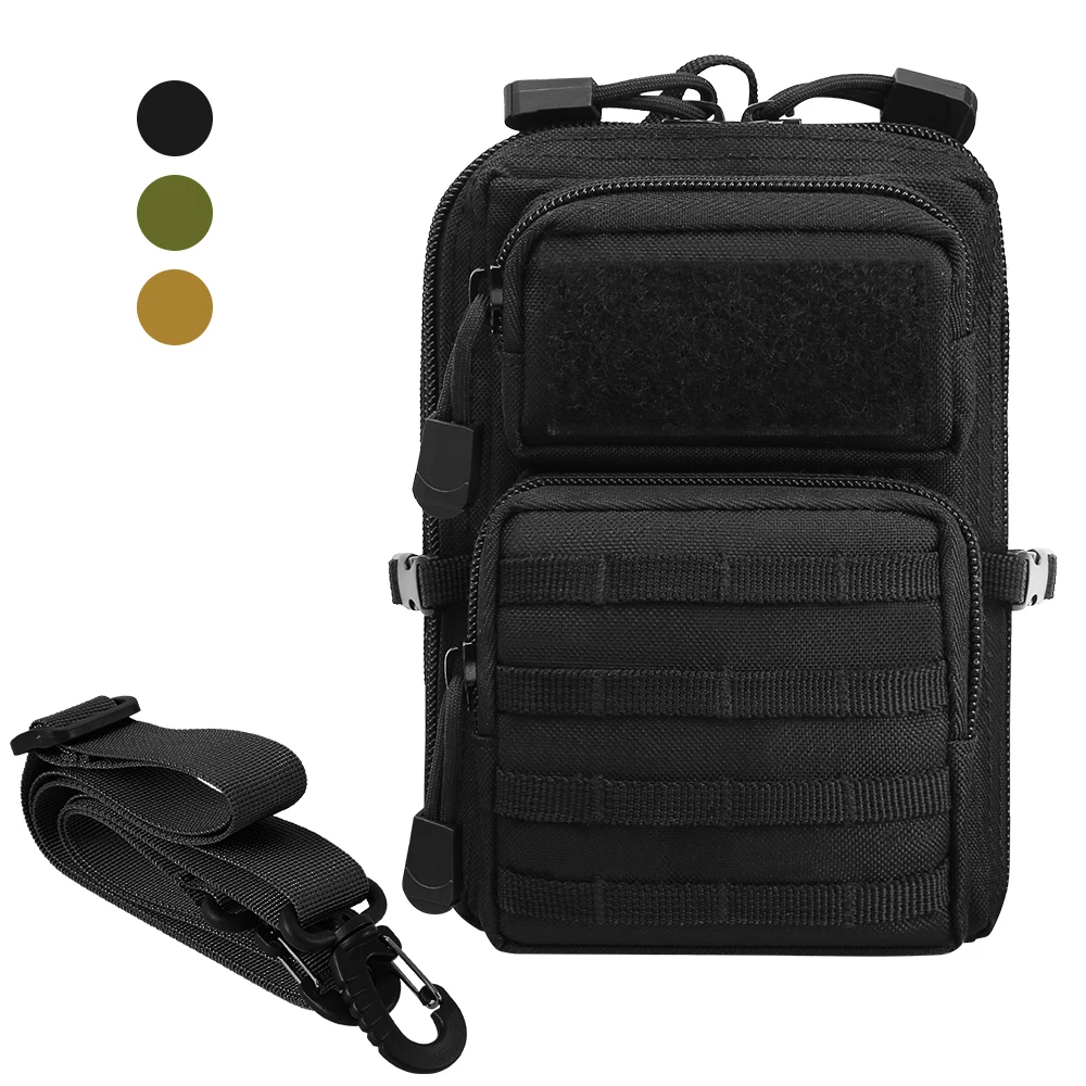 1000D Taktik Molle kılıf çanta Açık Yardımcı EDC alet çantası Telefonu Çanta Case Avcılık Bel Paketi Askeri Airsoft Aksesuar Çantası