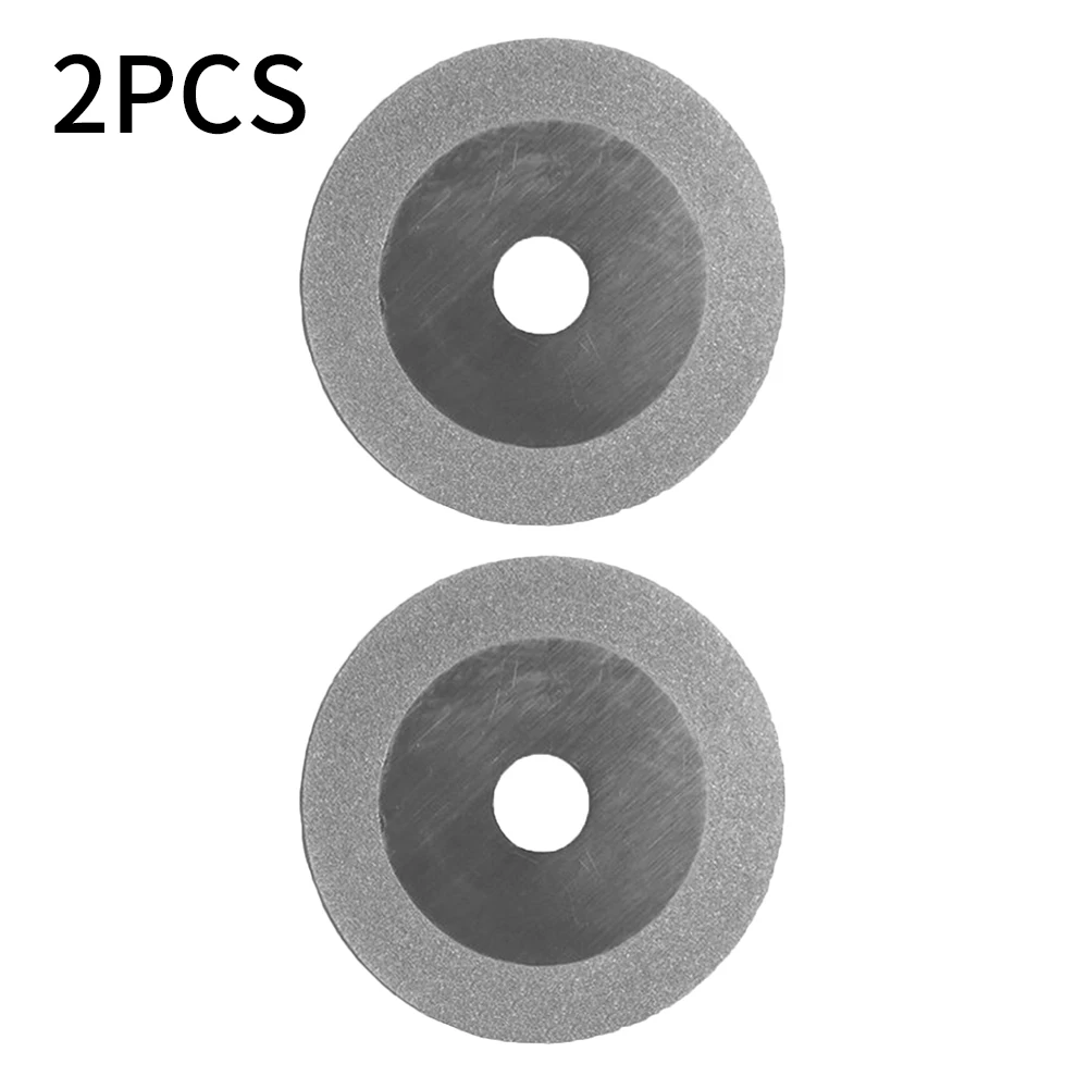 2 adet Elmas Disk Taşlama tekerleği 100mm Tungsten Elektrot Kalemtıraş Değirmeni Kesici Testere Bıçağı Disk Ahşap Kesme Aletleri