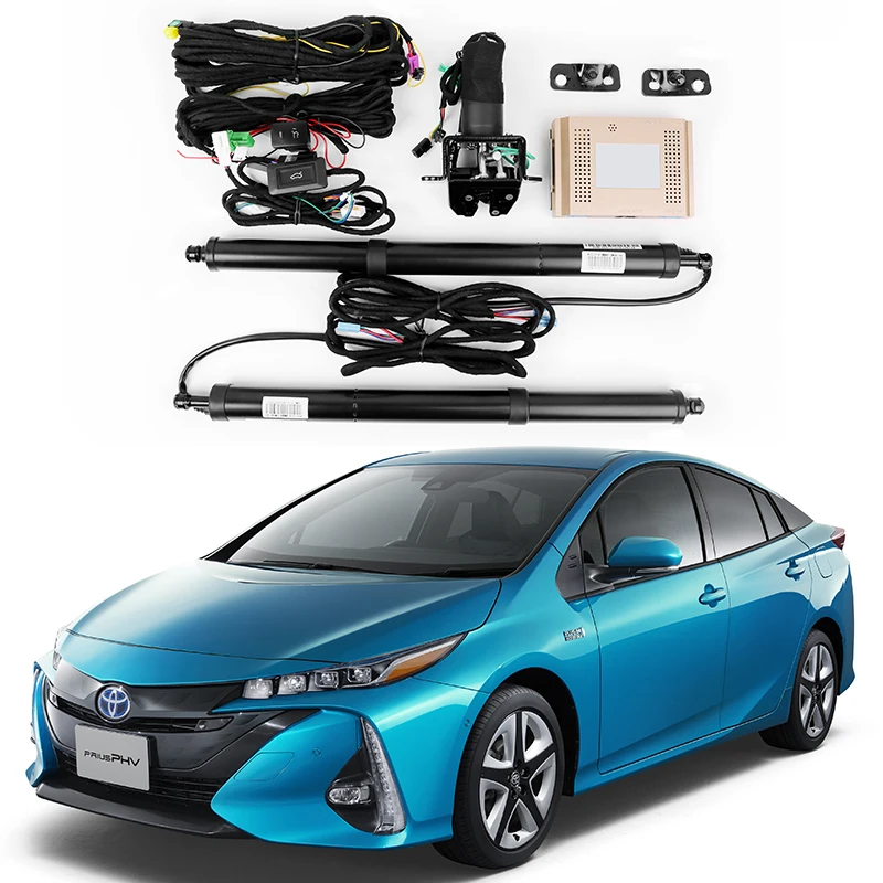 Toyota prius için phv Elektrikli bagaj kapağı akıllı otomatik emme kilidi bagaj modifikasyonu otomotiv malzemeleri MAJESTY
