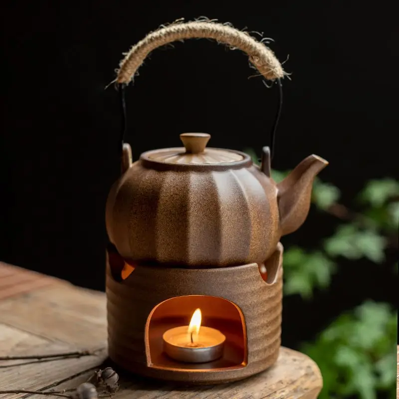Seyahat seramik demlik isıtıcı Stovetop İsıtıcı Hediye çay seti Çin Kung Fu demlik Porselen Çay Fincanı