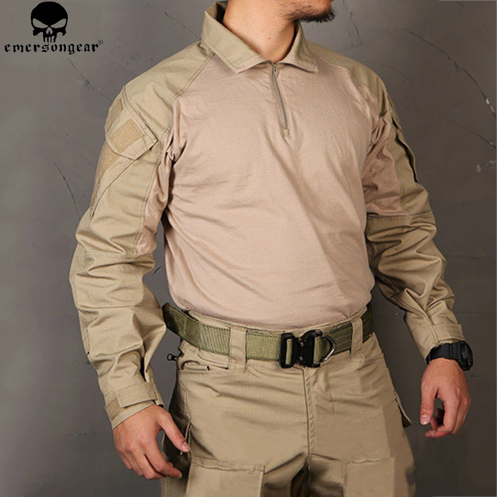 EMERSONGEAR Multicam Savaş Gömlek av kıyafetleri G3 BDU Airsoft Taktik emerson Ordu Askeri Wargame Multicam Siyah Gömlek