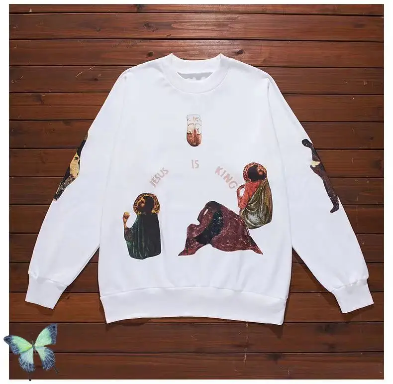 Kanye West İsa Kral Pazar Hizmet Tişörtü Erkekler Kadınlar Chicago Sınırlı 3D Logo
