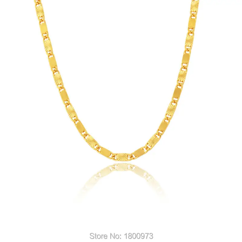 Adixyn Benzersiz Kolye Altın Renk Kolye Erkek Kadın Zincir Altın Zincir Kolye Moda Öğeleri Gerdanlık Charms moda takı