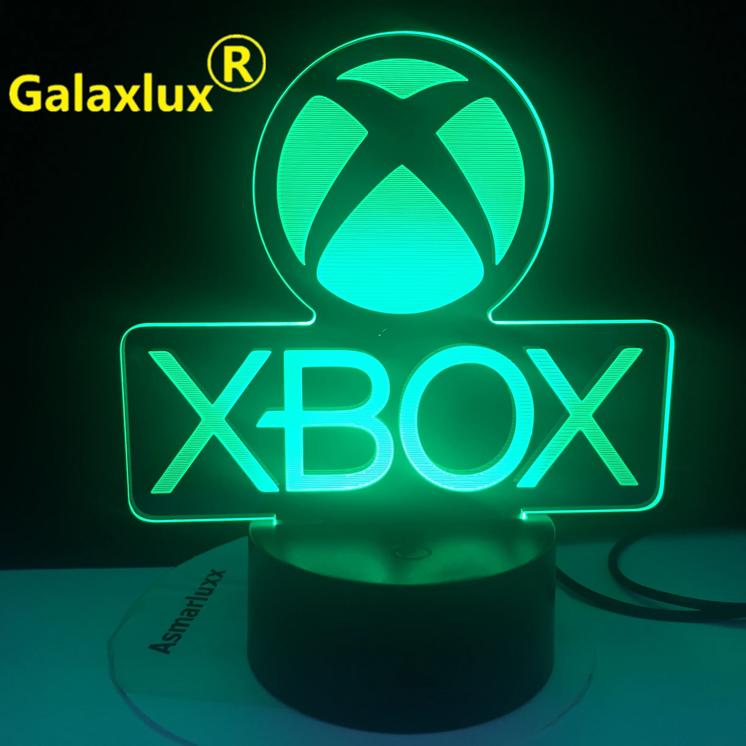 Oyun XBOX Ev Oyunu Çocuk için En İyi Hediye LED Gece Lambası USB Doğrudan Tedarik Karikatür App Kontrolü Çocuk Doğum Günü Hediyeleri 3d Lamba