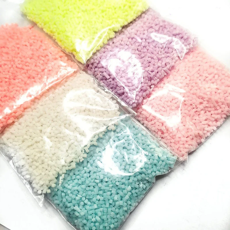 Aydınlık Şeker Polimer Kil Dilimleri Sprinkles Balçık Malzemeleri DIY El Sanatları Küçük Plastik Klei Karanlık Kek Sprinkles