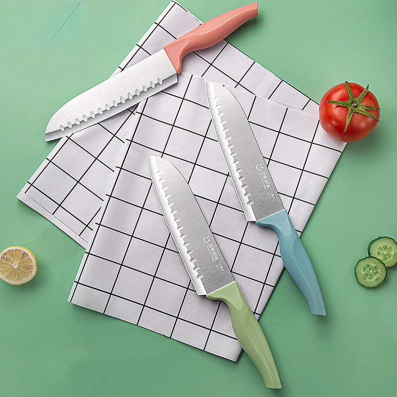Mutfak Bıçağı şef bıçağı mutfak bıçağı Mutfak Kesme Bıçağı Balık Ham Bıçak Santoku Bıçak Bıçak Mutfak Mutfak Aksesuarları