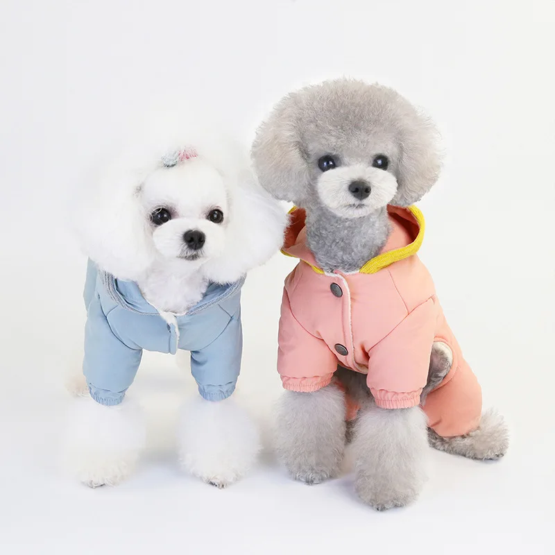 Yumuşak Sıcak Polar Köpek Giysileri Kış Yün Kap Pamuk Kostüm Yorkshire Chihuahua Küçük Pet Köpek Coat Köpek Giyim Köpek Kostüm