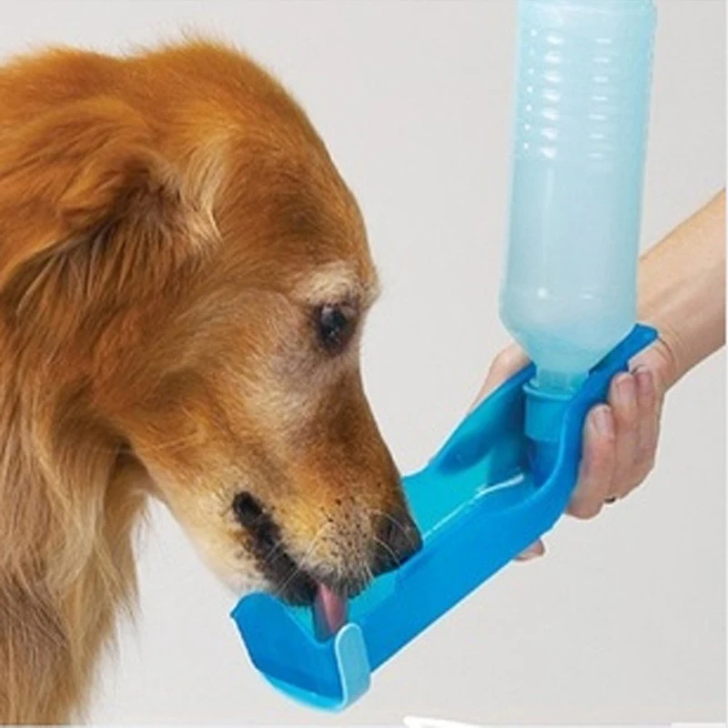 Otomatik içme çeşmesi için Pet Açık Taşınabilir Pet Köpek Su Şişeleri Katlanabilir Tankı İçme Tasarım Seyahat Kase Besleme