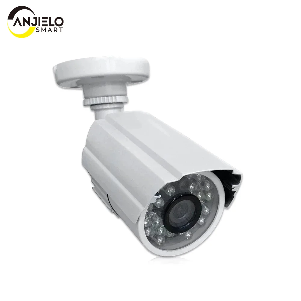 1200TVl CCTV Analog gözetim 3.6 mm Lens kamera IR ışık Bullet su geçirmez açık güvenlik kamera ile güç adaptörü