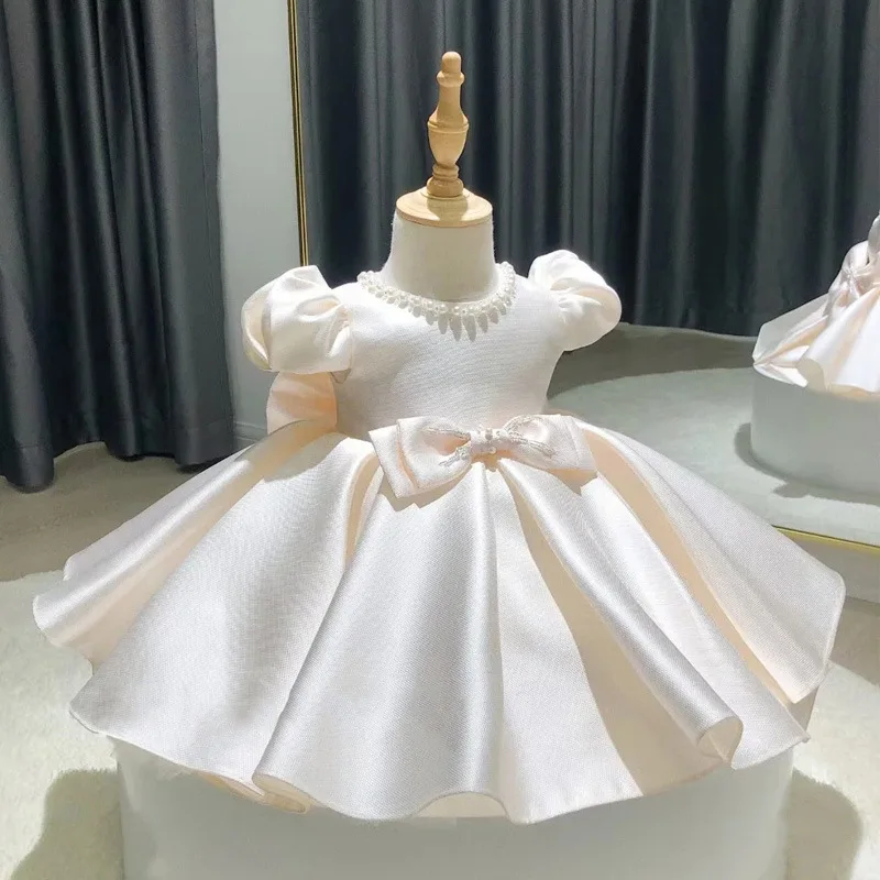 Kızlar Prenses Elbise Kabarık Etek Çocuk Küçük Kız Piyano Performans Elbise Doğum Günü haftalık Çiçek düğün elbisesi Yaz