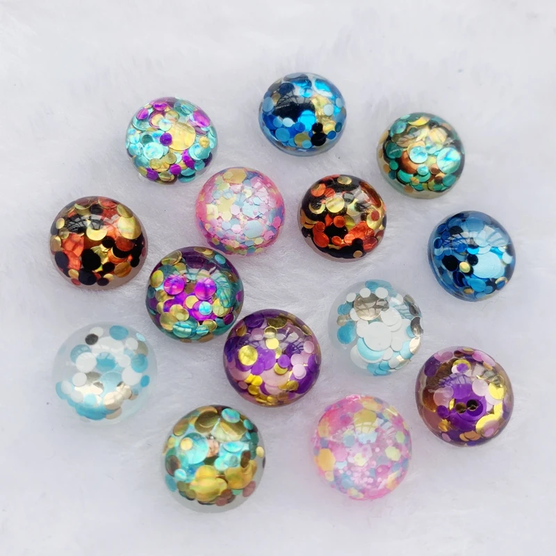60 adet Renkli Kristal Rhinestones Yuvarlak Taşlar Flatback Taşlar DIY düğün takısı aksesuarları Decorations-E53