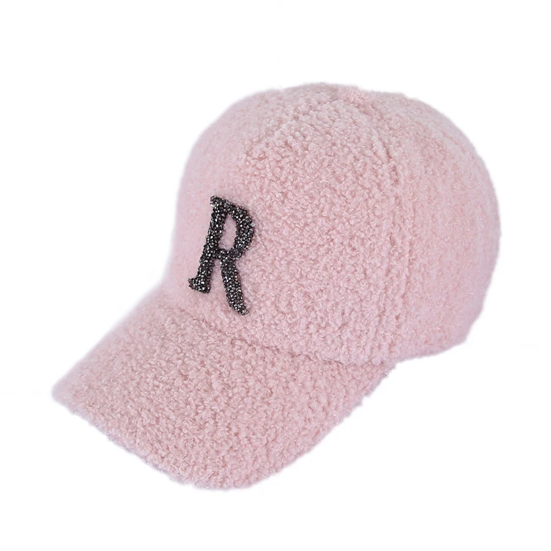 Yeni beyzbol şapkası kadın erkek Sonbahar Kış Sıcak Tutmak Kadife beyzbol şapkası Kalınlaşmak Artı Kaşmir Açık Rüzgar Geçirmez Şapka TG0159