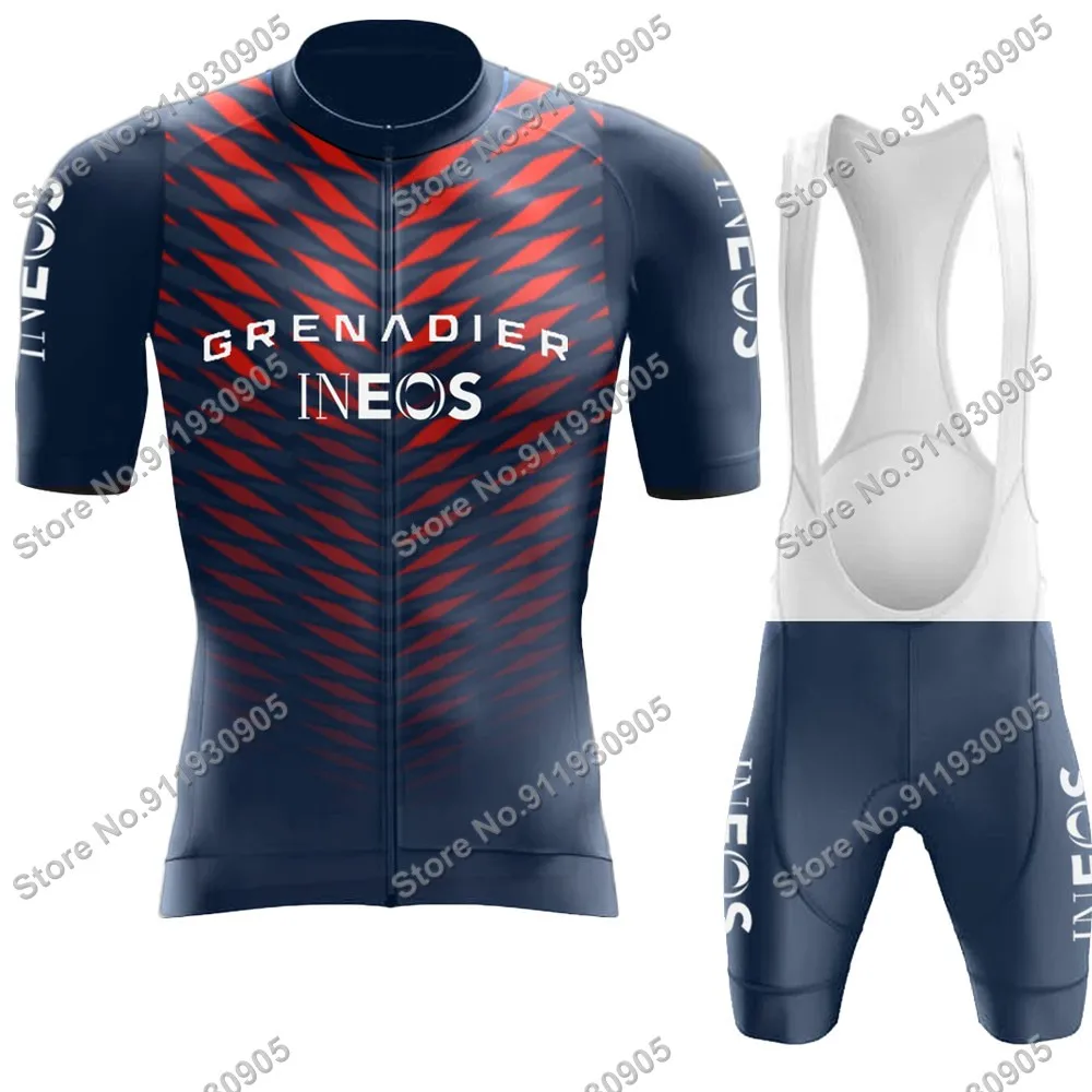 Yeni Mavi Ineos Grenadier Takımı 2022 Bisiklet Jersey Seti Erkekler bisikletçi giysisi Yol Bisikleti Gömlek Takım Elbise Bisiklet Önlüğü Şort MTB Maillot