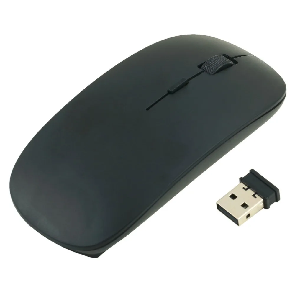 2.4 G Kablosuz Fare Ultra İnce 1200DPI Optik Mouse Fare USB Dongle ile Windows 2000 İçin ME XP Vista 7 Dizüstü Bilgisayar