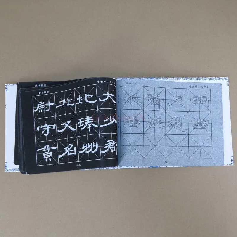 Çin Kaligrafi Defterini Düzenli Komut Dosyası Su Yazı Fırçası Tekrar Bez sihirli su kitabı