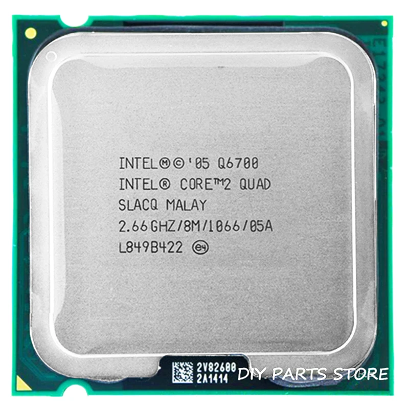 4 çekirdekli INTEL Core 2 Dört çekirdekli Q6700 CPU İşlemci 2.66 Ghz/8 M /1066 MHz) Soket LGA 775