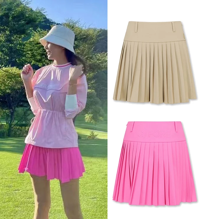 Golf Şort Etekler Sonbahar / Kış Moda kadın Etek Yüksek Kaliteli Açık Spor Golf Yarım Etek G0118