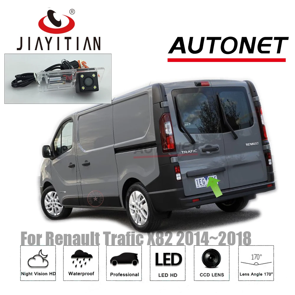 JIAYITIAN dikiz kamera Renault Trafic İçin X82 2014~2018 Van Kombi CCD Gece Görüş / Plaka Kamera / Ters Kamera