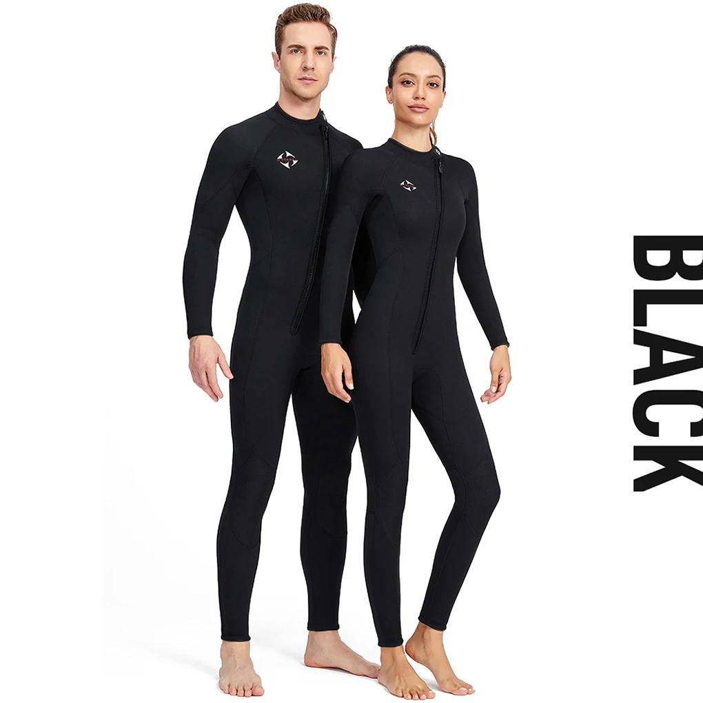 DALIŞ YELKEN 3MM Wetsuits SCR Neopren dalgıç kıyafeti Çift Elbise Tek parça Tam Vücut Sıcak Tutmak Aşınmaya dayanıklı sörf kıyafeti