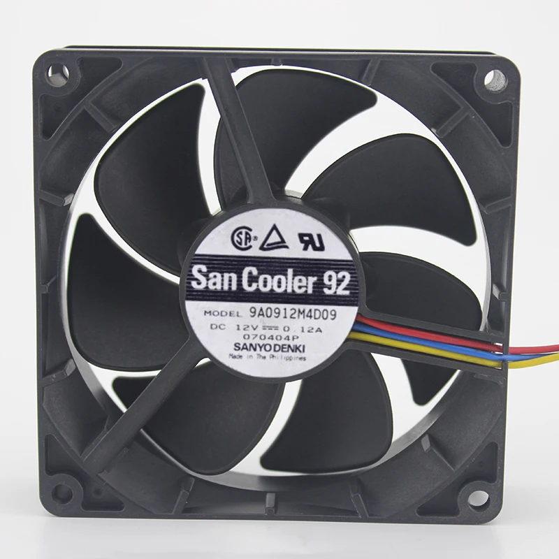 Yeni orijinal 9 cm sessiz fan 9025 12V 9A0912M4D09 0.12 A çift bilyalı CPU kasa fanı