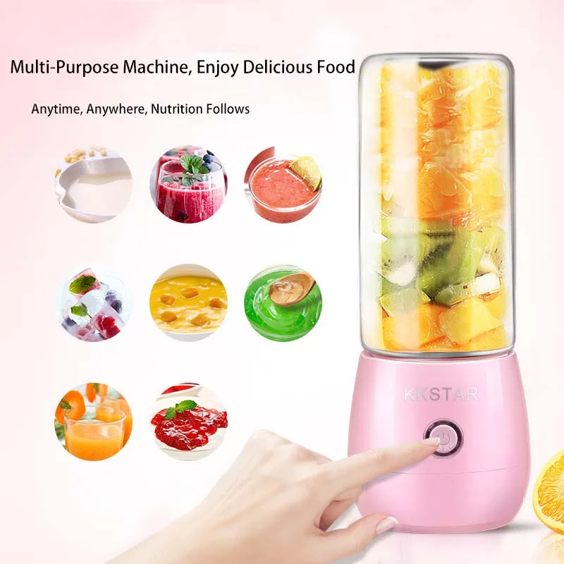 FAFEINI Marka Ev Meyve Sıkacağı Meyve ve Sebze Şarj Kablosuz Beraberindeki Elektrikli meyve suyu fincanı meyve suyu fincanı