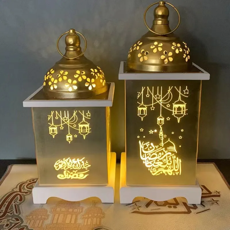 Eid Mubarak LED ışıkları Yıldız Ay Ramazan Bayramı Ramazan Dekorasyon 2023 Ev İçin İslam Müslüman Festivali Olay Parti Dekor Malzemeleri
