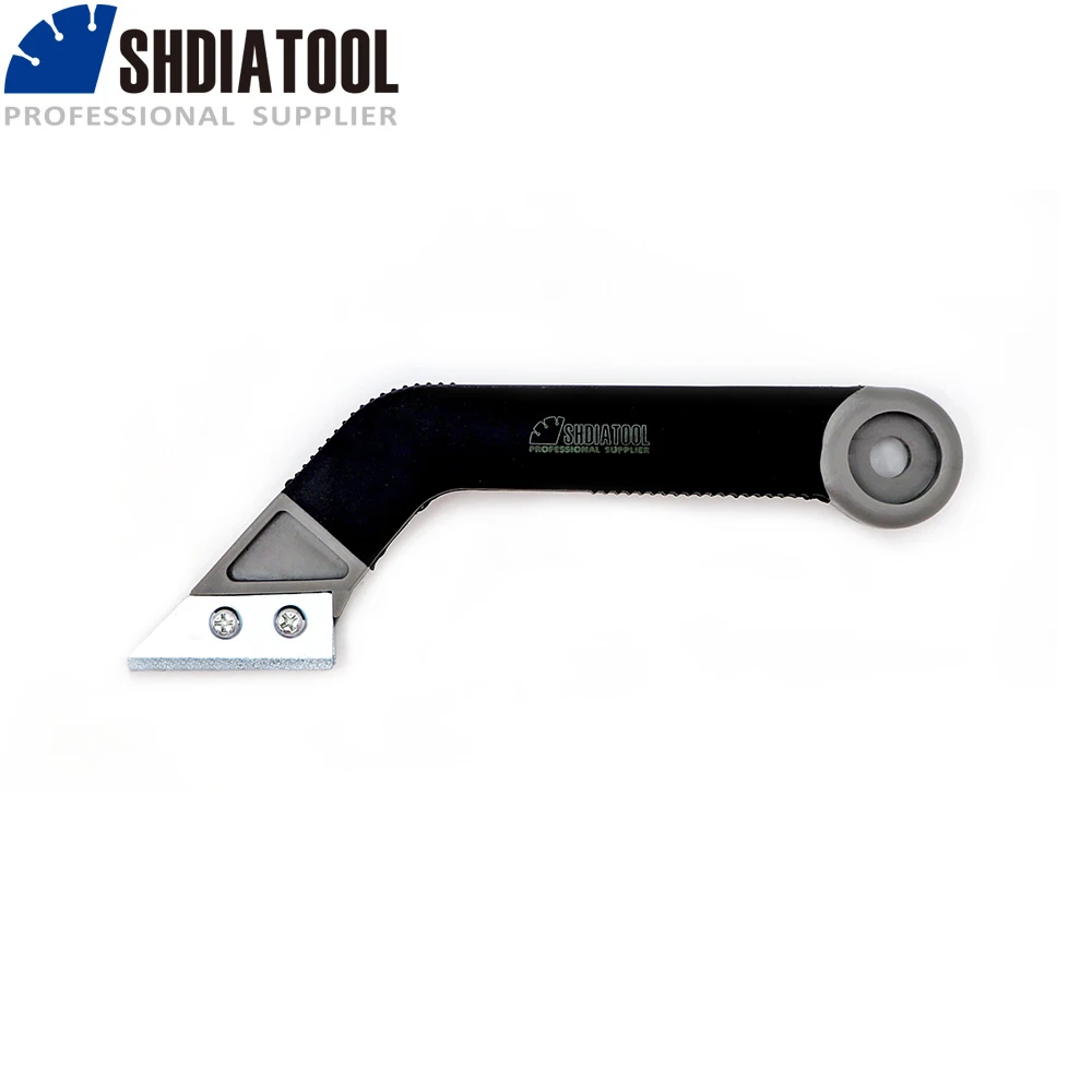 SHDIATOOL 1 pc Taşınabilir Tungsten Karbür Kenar Bıçak Harç Testere Duvarcılık Fayans Kiremit Birleştirme İşaret Kiremit Temizleme Sökücü Aracı