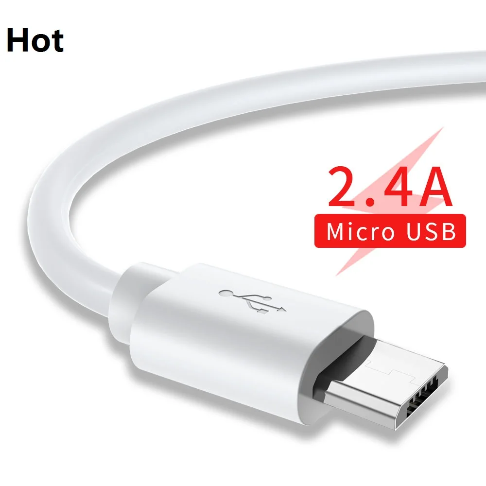 Mikro USB kablosu mikro USB şarj Microusb veri hattı için Xiaomi Not 5 4 Pro 6A
