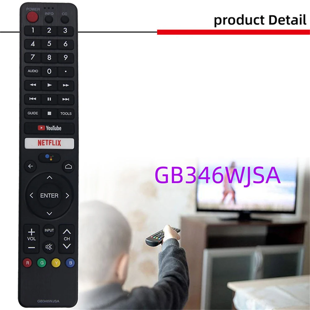 TV Uzaktan Kumanda Değiştirme Sharp GB345WJSA GB346WJSA GB326WJSA Uzaktan Kumanda Taşınabilir