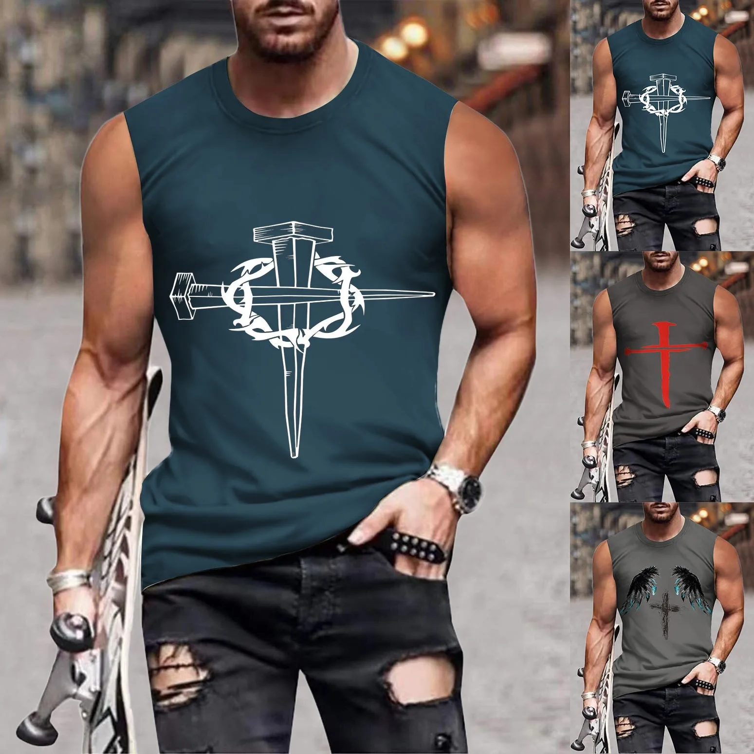 Pamuklu T Shirt Erkekler için Erkek Kolsuz Kas Gömlek Egzersiz Atletik Tankı Üstleri Hızlı Kuru Uzun Egzersiz Gömlek Erkekler